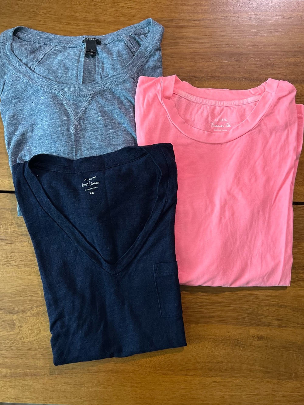 j.crew tee bundle